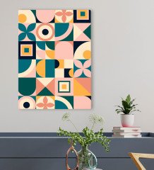 BK Gift Otel Odası Konseptli Kanvas Tablo 50x70cm-24