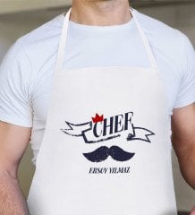 Kişiye Özel Chef Erkek Mutfak Önlüğü - 1