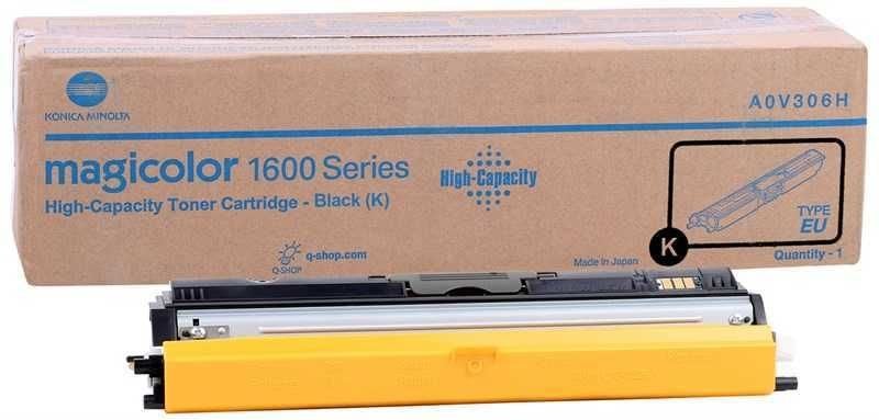 Konica Minolta 1600 Siyah Orjinal Toner Yüksek Kapasite - 1600W / 1650EN (T14983)