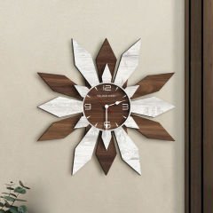 BK Gift Kişiye Özel İsimli Dekoratif 45cm Ahşap Duvar Saati-19 , Ev hediyesi , Arkadaşa Hediye , Sevgiliye Hediye