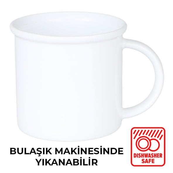 Sublimasyon Seramik Beyaz Bonny Kupa - Kutulu