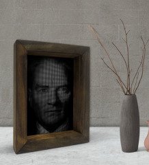 BK Gift Atatürk Tasarımlı Dekoratif Doğal Masif Ahşap Çerçeve 15x20cm-6