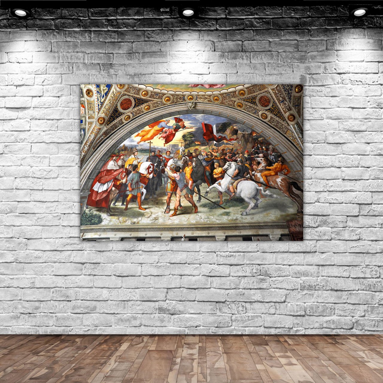 BK Home Vatikan City İtalya Tasarımlı Kanvas Tablo 70x100cm-2