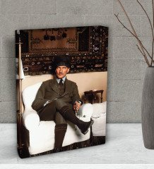 BK Gift Atatürk Temalı Dekoratif Mini Kanvas Tablo 15x20cm-42