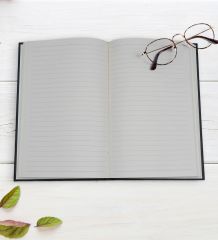 BK Gift Kişiye Özel İsimli Siyah Sert Kapaklı Defter ve Tükenmez Kalem Seti, Arkadaşa Hediye, Yeni İş Hediyesi, Doğum Günü Hediyesi-18
