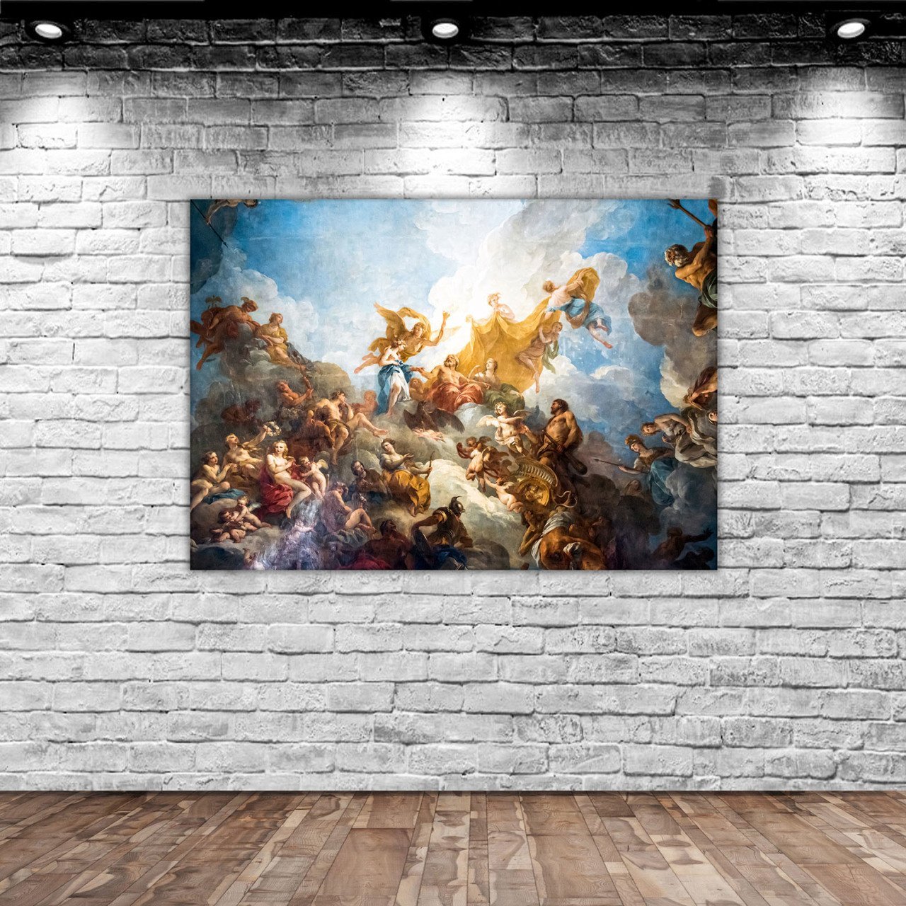 BK Home Versailles Paris Fransa Tasarımlı Kanvas Tablo 70x100cm-1