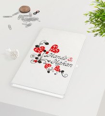 Kişiye Özel Sevgililer Günü Beyaz Defter-2