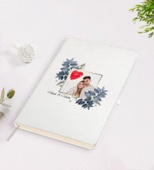 Kişiye Özel Sevgililer Günü Temalı İsimli Fotoğraflı Beyaz Defter-33