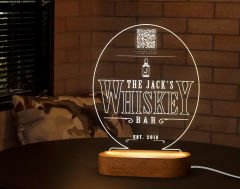 BK Gift Restoran & Cafe & Barlara Özel Led Lamba QR Kod Menü, Işıklı QR Menü, QR Kodlu Masa Dekoru, Işıklı Pleksi Biblo-31