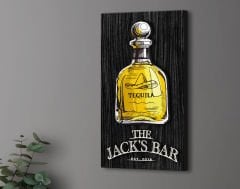 BK Gift Kişiye Özel Kabartma Tasarımlı Siyah(Ebony) Ahşap Bar Tabelası, Home Bar Tabela, Rustik Ev Dekorasyonu, Duvar Dekoru-4