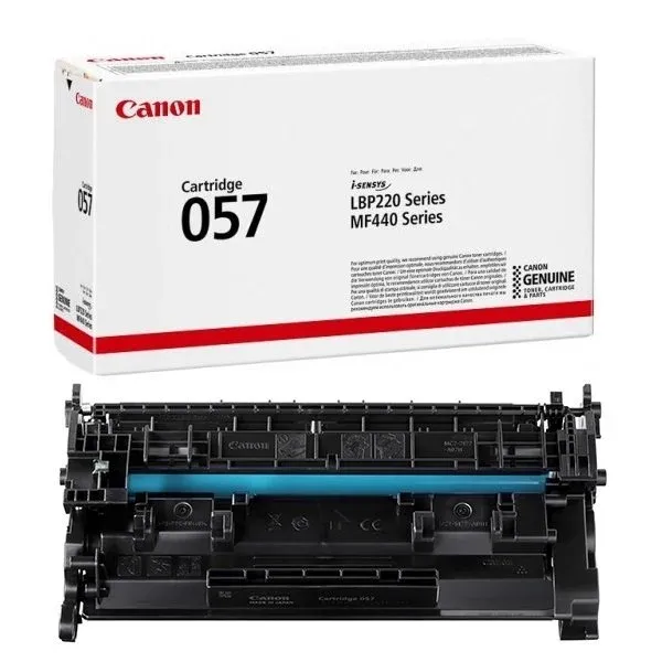 Canon CRG-057 (LBP220-LBP223-LBP226-LBP228-MF440-MF443-MF445-MF446-MF453)  Kutusuz Orjinal Siyah Toner