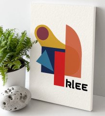 Klee Tasarımlı Kanvas Tablo 30x50cm