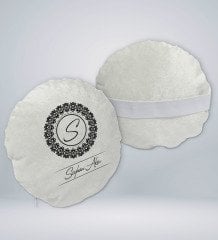 Kişiye Özel İsimli Yuvarlak Araç Koltuk Yastığı-2