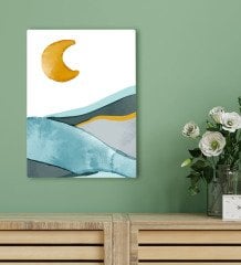 BK Gift Otel Odası Konseptli Kanvas Tablo 30x50cm-36
