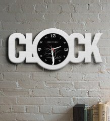 Kişiye Özel Clock Ahşap Duvar Saati - 4