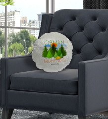 Kişiye Özel İsimli Orman Mühendisi Tasarımlı Dekoratif Kırlent Yastık-1