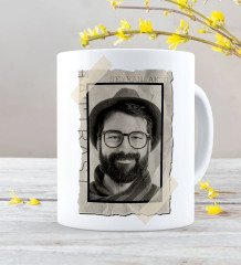 Kişiye Özel Nostaljik Siyah Beyaz Kupa Bardak - 2
