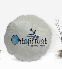 Kişiye Özel İsimli Ortopedist Tasarımlı Dekoratif Kırlent Yastık-1