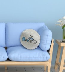 Kişiye Özel İsimli Ortopedist Tasarımlı Dekoratif Kırlent Yastık-1