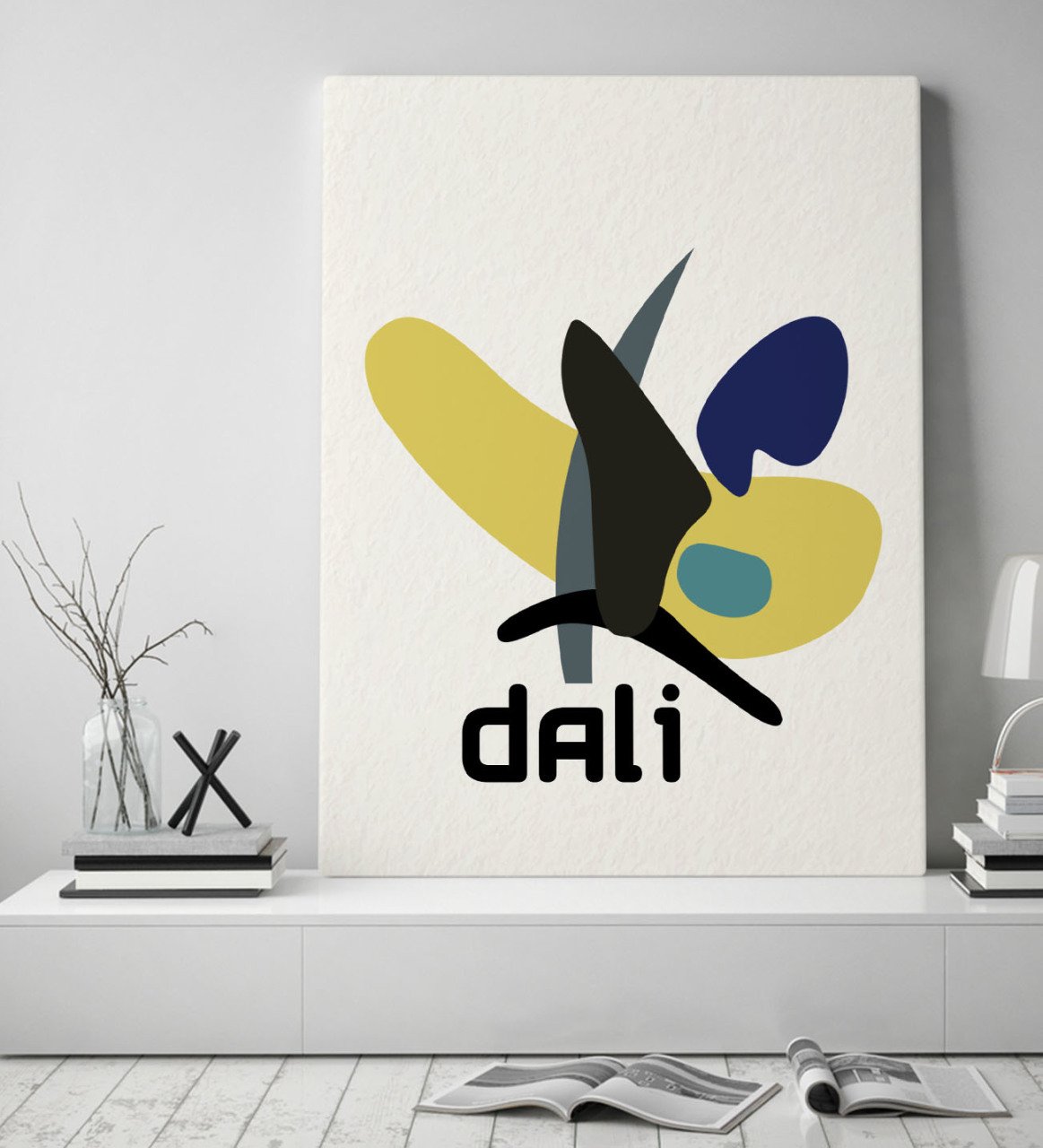 Dali Tasarımlı Kanvas Tablo 70x100cm