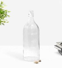 Kişiye Özel Cam Şişeli Doğal Ahşap Musluklu Limonata Standı
