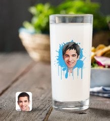 Kişiye Özel Erkek Karikatürlü Rakı Bardağı-31