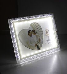 BK Gift Kişiye Özel LED'li Balerin Fotoğraf Çerçevesi, Ev Hediyesi, Arkadaşa Hediye, Sevgiliye Hediye