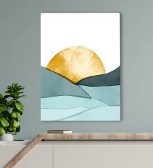 BK Gift Otel Odası Konseptli Kanvas Tablo 70x100cm-40
