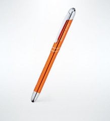Kişiye Özel Turuncu Metal Roller Kalem (Model 0020)