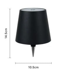 BK Gift Kablosuz 3 Renkli Led Siyah Şişe Lambası, Ev Hediyesi,  Arkadaşa Hediye, Sevgiliye Hediye