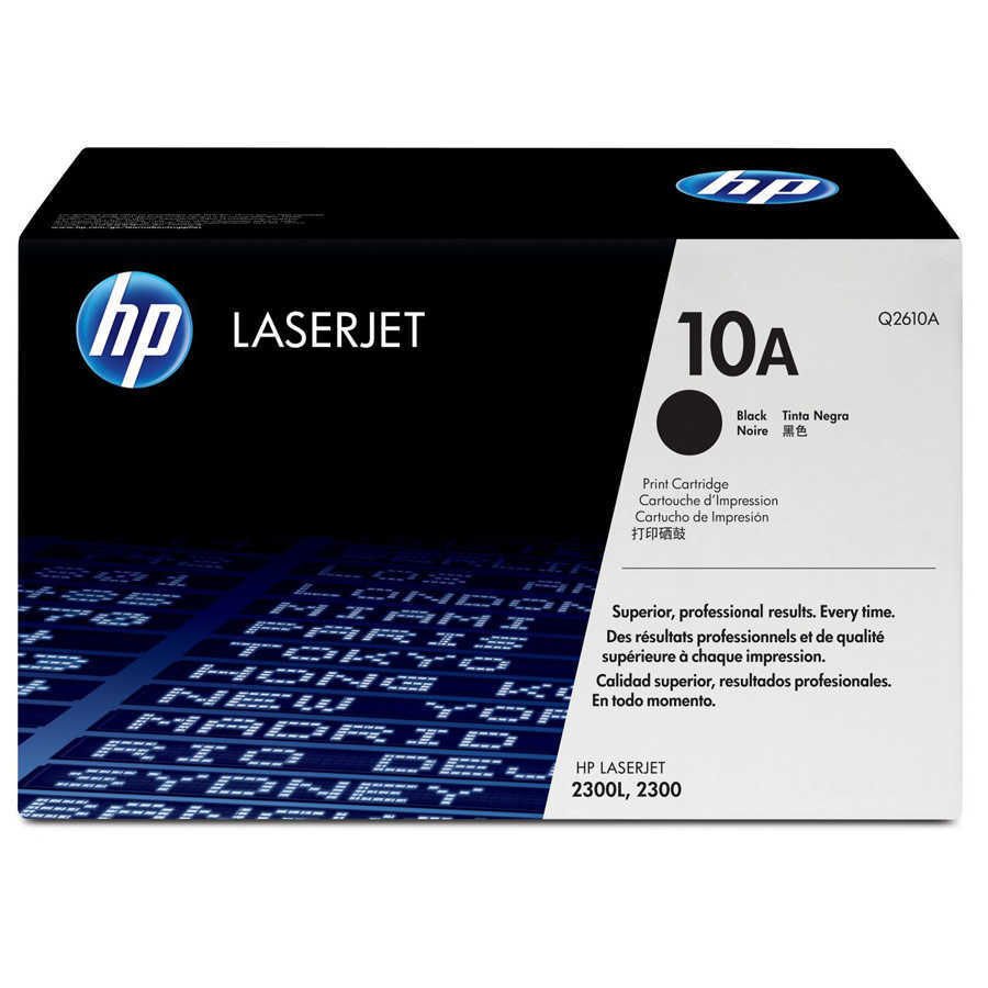HP Q2610A (10A) Siyah Orjinal Toner Laserjet 2300 (T9651)