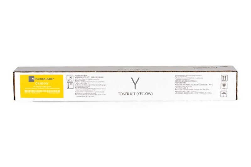 Triumph Adler CK-8514Y Sarı Orjinal Toner 5006Ci, 5007Ci, 6006Ci, 6007Ci (1T02NDATA0) (T11885)