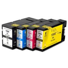 Canon PGI-1500XL / Maxify MB2050 / MB2150 / MB2155 / MB2350 / MB2750 / MB2755 4 Renk Set Muadil Kartuş