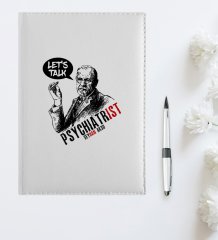BK Gift Kişiye Özel Mesleki Psikiyatrist 2023 Beyaz Deri Ajanda  5
