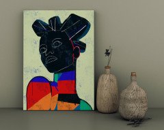 BK Home Color Of Woman Tasarımlı Kanvas Tablo 30x50cm-1