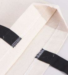 BK Gift I Love Bodrum Siyah Renkli Kulp Kanvas Plaj Çantası 48x40m, Baskılı Omuz Çantası, Alışveriş Çantası