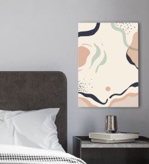 BK Gift Yatak Odası Konseptli Kanvas Tablo 30x50cm-46