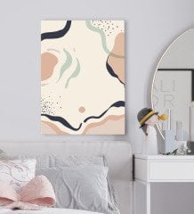 BK Gift Yatak Odası Konseptli Kanvas Tablo 50x70cm-46