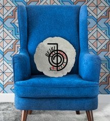 Kişiye Özel İsimli Reiki Uzmanı Tasarımlı Dekoratif Kırlent Yastık-1