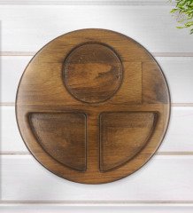 Kişiye Özel İsimli Fotoğraflı Viski Bardağı ve Doğal Masif Ahşap Ceviz Yuvarlak Sunum Tabağı Çerezlik Hediye Seti-26