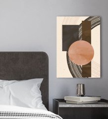 BK Gift Yatak Odası Konseptli Kanvas Tablo 30x50cm-48