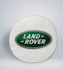 BK Gift Land Rover Tasarımlı Yuvarlak Araç Koltuk Yastığı-1
