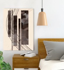 BK Gift Yatak Odası Konseptli Kanvas Tablo 70x100cm-49