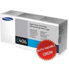 Samsung CLT-C406S Mavi Orjinal Toner (C) (T6778)