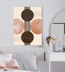 BK Gift Yatak Odası Konseptli Kanvas Tablo 50x70cm-50
