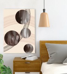 BK Gift Yatak Odası Konseptli Kanvas Tablo 70x100cm-51