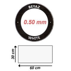 Sublimasyon  AVRUPA Metal Beyaz 30x60 cm - 0.50 mm