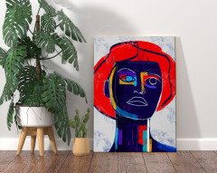 BK Home Color Of Woman Tasarımlı Kanvas Tablo 70x100cm-7