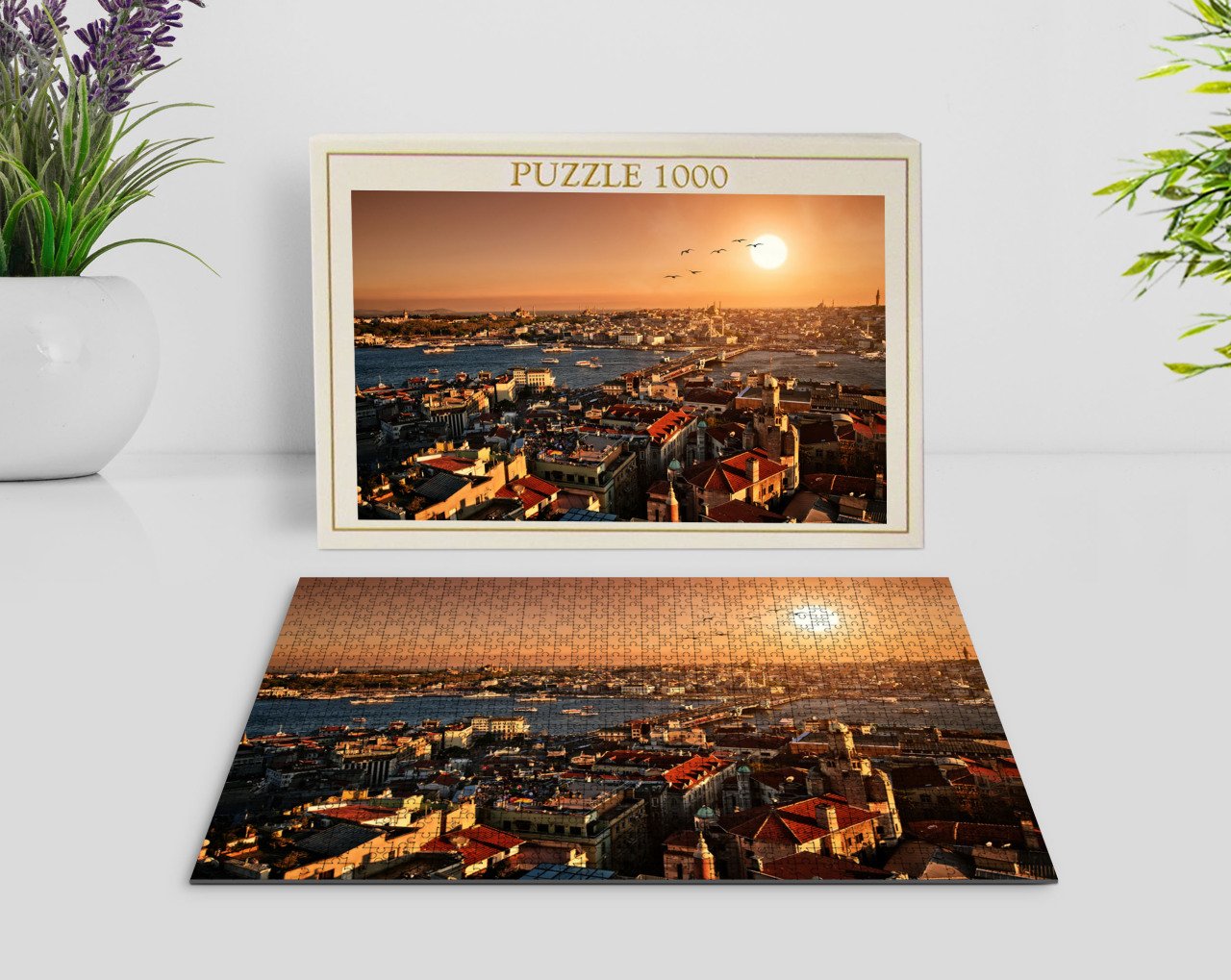 BK Home İstanbul Manzara 1000 Parça Profesyonel Puzzle-22