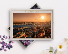 BK Home İstanbul Manzara 1000 Parça Profesyonel Puzzle-22